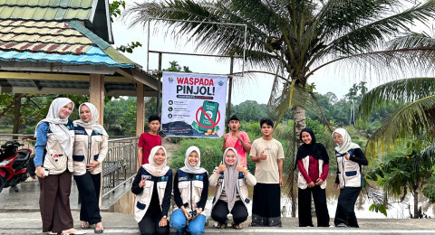 Gerakan Nyata KKN UIN STS Jambi Posko 24: Sasar Ruang Publik, Teluk Raya Nyatakan Perang Lawan Judol hingga Bullying!